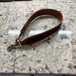 PARKER THATCH LEOPARD HAIR SHOULDER STRAP
